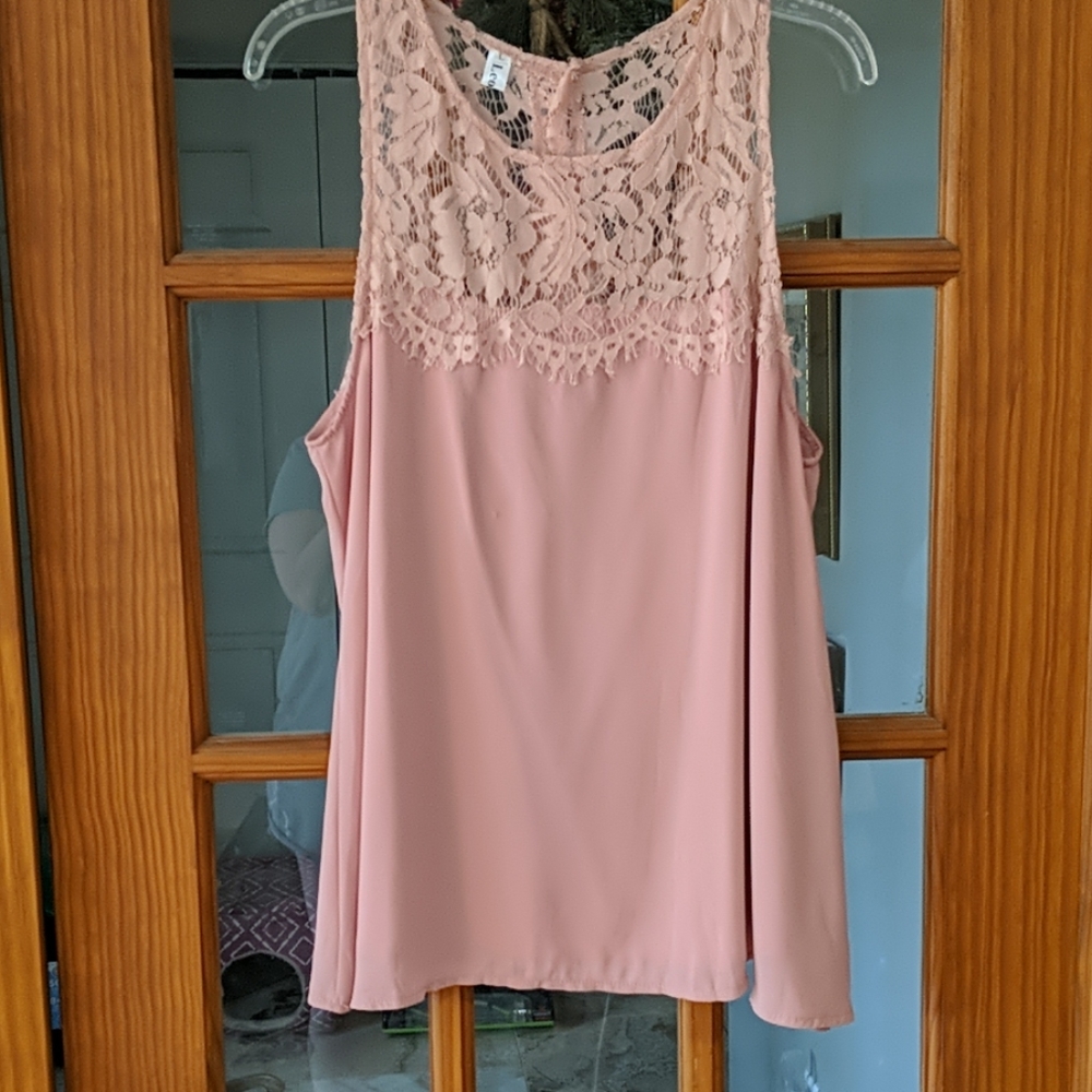 Dusty Rose top NWOT